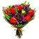 Bouquet of tulips and alstroemerias. Brest